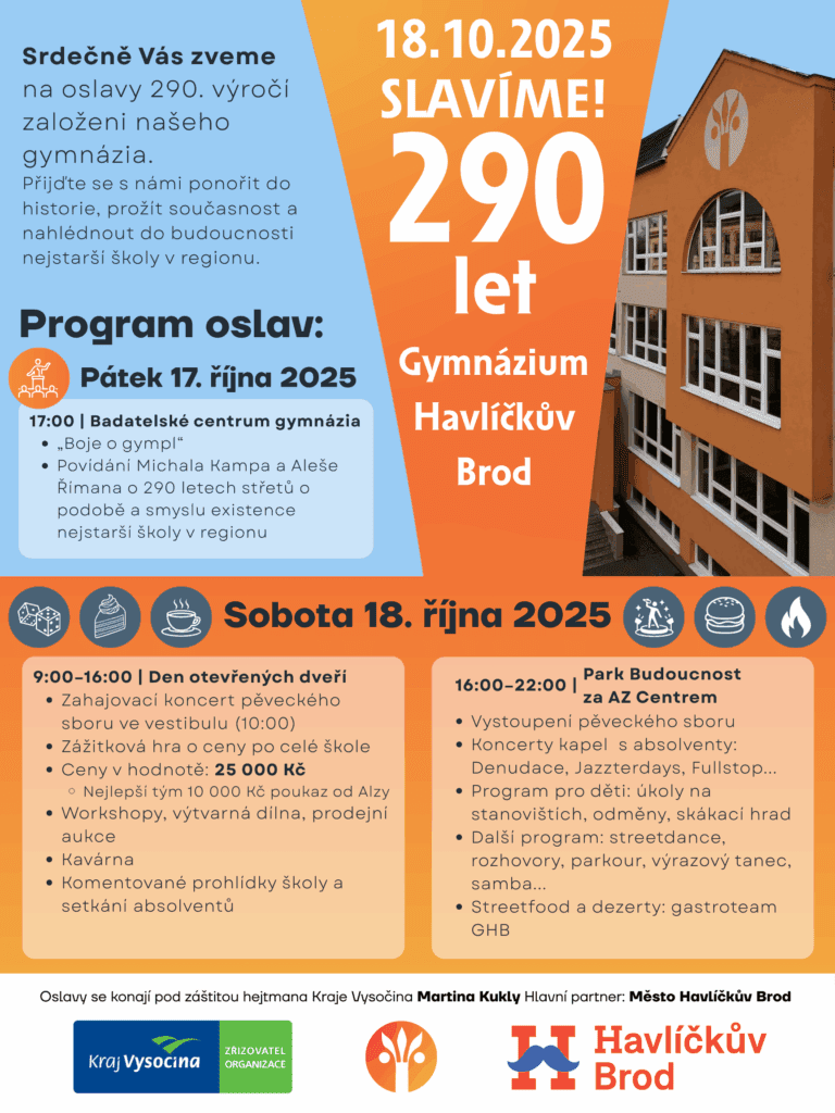 290 let gymázia - oslavy