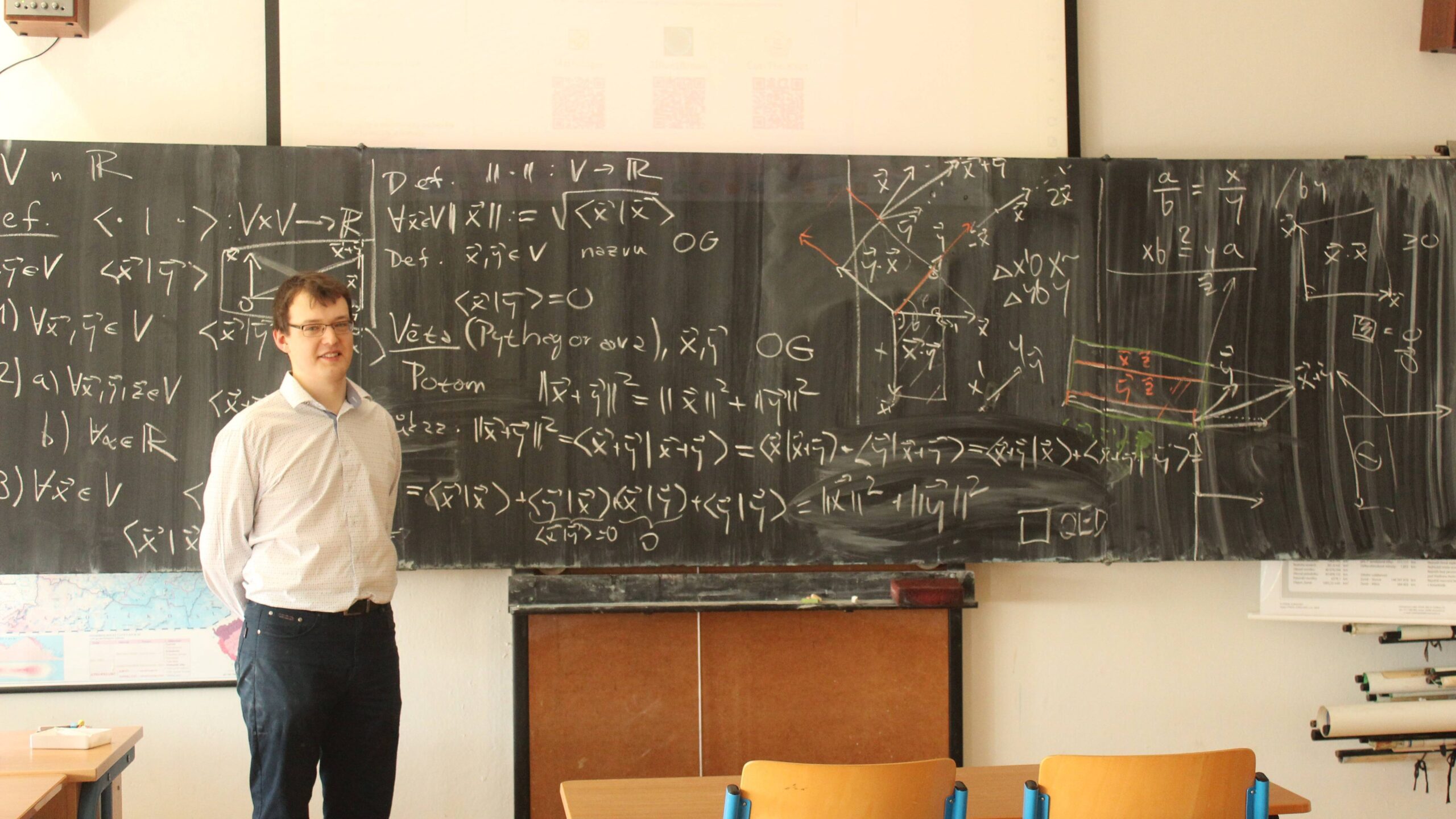 Matematická přednáška našeho absolventa Ing. Václava Růžka